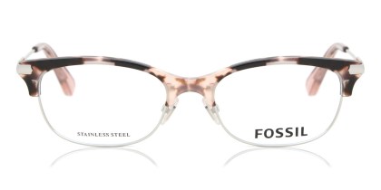 Fossil FOS 6055 OIN Men's Eyeglasses Tortoiseshell Size 50
