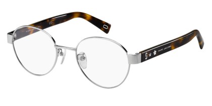 Marc Jacobs MARC 348/F Asian Fit 6LB Men's Eyeglasses Silver Size 50