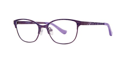 Kensie Splatter Purple Men's Eyeglasses Purple Size 46