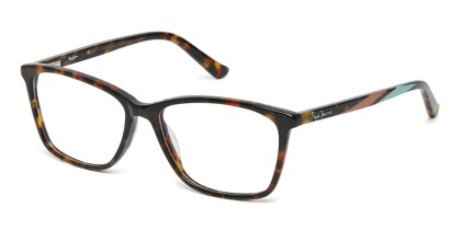 Pepe Jeans MARGE PJ3320 C2 Men's Eyeglasses Tortoiseshell Size 53
