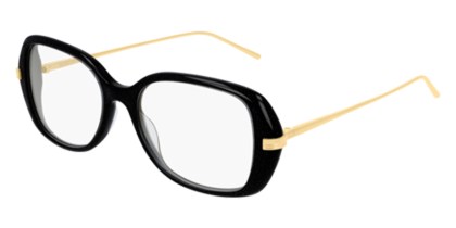 Boucheron BC0088O 001 Men's Eyeglasses Black Size 52