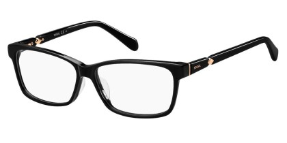 Fossil FOS 7057/G 807 Men's Eyeglasses Black Size 55