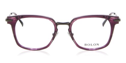 Bolon BJ6002 B50 Men's Eyeglasses Purple Size 49