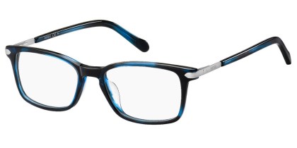 Fossil FOS 7075/G 38I Men's Eyeglasses Blue Size 54