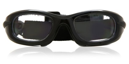 EG-S1011 Eyeguard Kids Multifunctional Protective/Safety Over Eyeglasses Anti-Fog Dustproof Lenses – Shiny Metallic Black