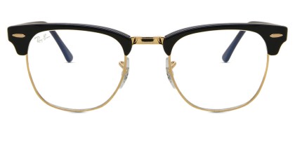 Ray-Ban RB3016 Clubmaster Blue-Light Block 901/BF Men's Eyeglasses Black Size 51