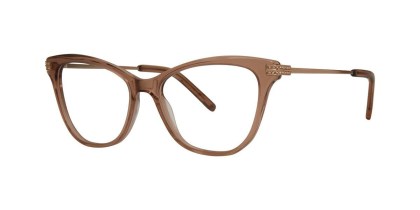 Vera Wang Evangeline Dusty Rose Men's Eyeglasses Brown Size 52