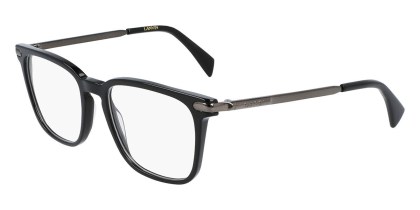 Lanvin LNV2608 001 Men's Eyeglasses Black Size 53