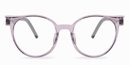 Cosee C-001 TIMES Blue-Light Block Shield 09 Men's Eyeglasses Purple Size 49
