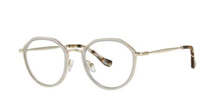 Kensie Bombshell Grey Men's Eyeglasses Gold Size 49