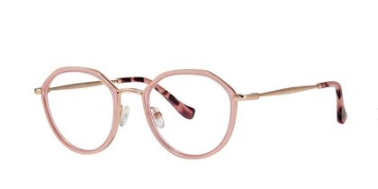Kensie Bombshell Pink Men's Eyeglasses Gold Size 49