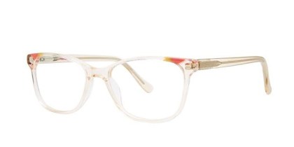 Kensie OMG Crystal Nude Men's Eyeglasses Brown Size 47