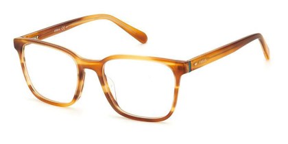 Fossil FOS 7115 BAS Men's Eyeglasses Brown Size 52