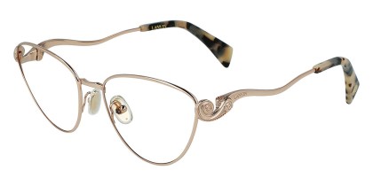 Lanvin LNV2110 708 Men's Eyeglasses Rose-Gold Size 54