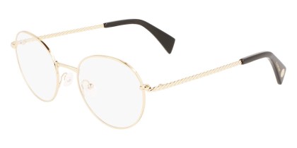 Lanvin LNV2111 703 Men's Eyeglasses Rose-Gold Size 49