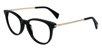 Lanvin LNV2613 001 Men's Eyeglasses Black Size 51