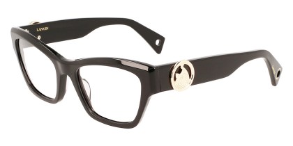 Lanvin LNV2617 001 Men's Eyeglasses Black Size 52