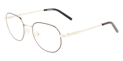 Salvatore Ferragamo SF 2215 711 Men's Eyeglasses Gold Size 52