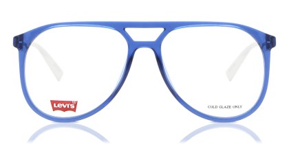 Levi's LV 1000 0JU Men's Eyeglasses Blue Size 55