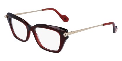 Lanvin LNV2631 601 Men's Eyeglasses Red Size 52