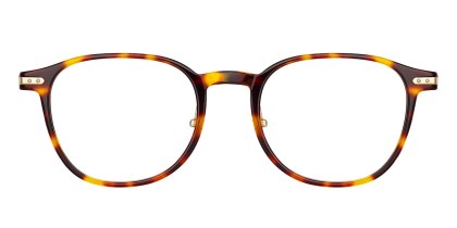 Linda Farrow ARNOLD LF63A Asian Fit C2 Men's Eyeglasses Tortoiseshell Size 50