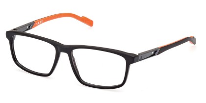 Adidas SP5043 002 Men's Eyeglasses Black Size 55