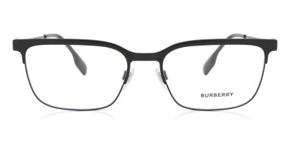 Burberry BE1375 DOUGLAS Asian Fit 1007 Men's Eyeglasses Black Size 56