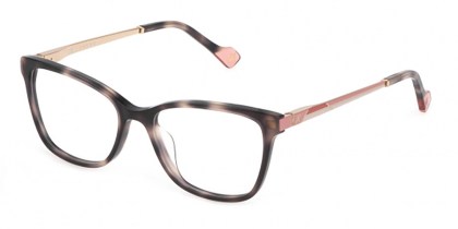Yalea VYA006 GUO 07UX Men's Eyeglasses Tortoiseshell Size 53