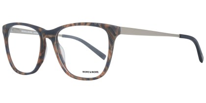 More & More 50506 741 Men's Eyeglasses Brown Size 55