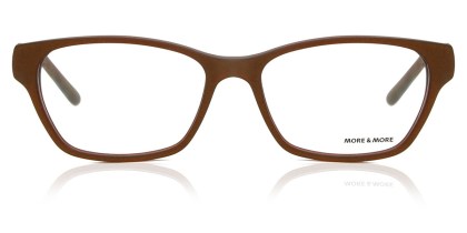 More & More 50509 720 Men's Eyeglasses Brown Size 52