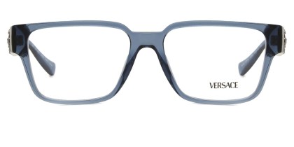 Versace VE3346 5292 Men's Eyeglasses Blue Size 55