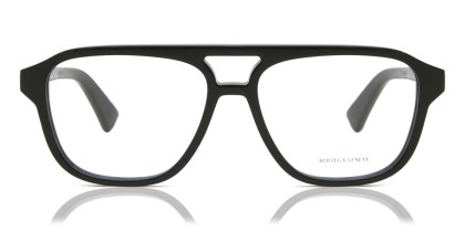 Bottega Veneta BV1294O 001 Men's Eyeglasses Black Size 56