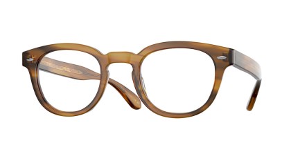 Oliver Peoples OV5036 Sheldrake 1579 Men's Eyeglasses Brown Size 47