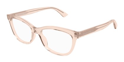 Alexander McQueen AM0461O 003 Men's Eyeglasses Pink Size 53