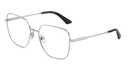 Jimmy Choo JC2001B 3002 Men's Eyeglasses Silver Size 53