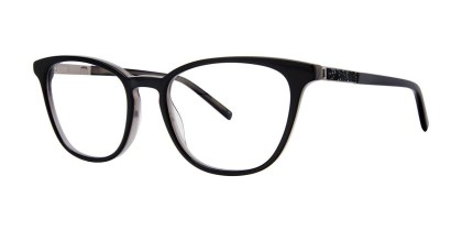 Vera Wang Asher Charcoal Men's Eyeglasses Black Size 51