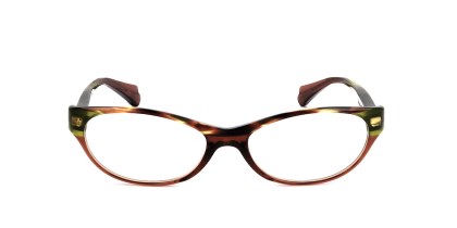 Alyson Magee AMO006 17 Men's Eyeglasses Brown Size 52