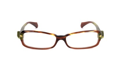 Alyson Magee AMO007 17 Men's Eyeglasses Brown Size 53
