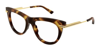 Bottega Veneta BV1297O 002 Men's Eyeglasses Tortoiseshell Size 51