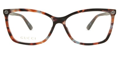 Gucci GG0025O 013 Men's Eyeglasses Tortoiseshell Size 56