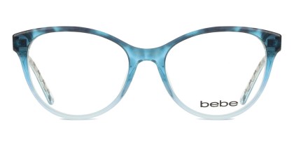 Bebe BB5195 424 Men's Eyeglasses Blue Size 53