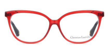 Christian Lacroix CL1107 264 Men's Eyeglasses Red Size 55