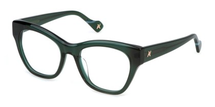 Yalea VYA167 KATIE 06HQ Men's Eyeglasses Green Size 53