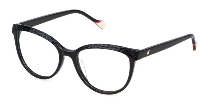 Yalea VYA170 SVETLANA 0700 Men's Eyeglasses Black Size 53
