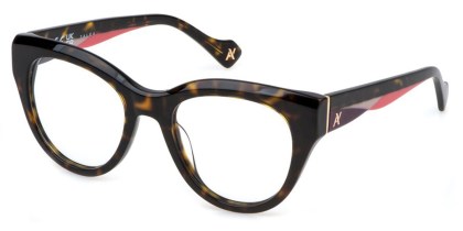 Yalea VYA168V ZAHA 0722 Men's Eyeglasses Tortoiseshell Size 51