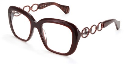 Vivienne Westwood VW1048 265 Men's Eyeglasses Red Size 53