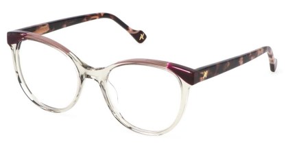 Yalea VYA159W INDIRA 03GE Men's Eyeglasses Green Size 50