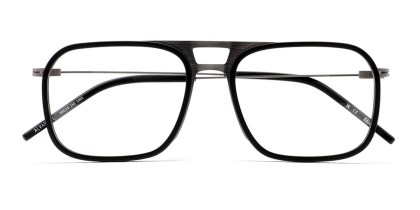 Kaleos Alvarez L C1 Men's Eyeglasses Black Size 58