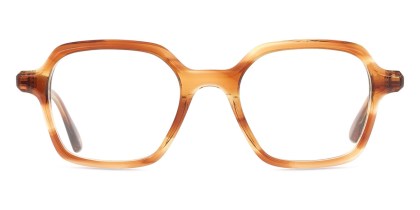 Geometric Full Rim Plastic Men's Prescription Eyeglasses Online Tortoiseshell Size 47