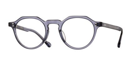 Eyevan Attache-E CBL Men's Eyeglasses Blue Size 47